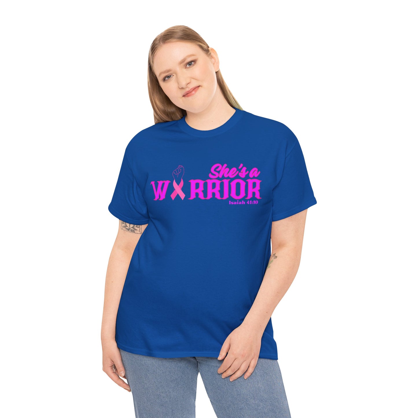 She's a Warrior 2 Heavy Cotton Tee