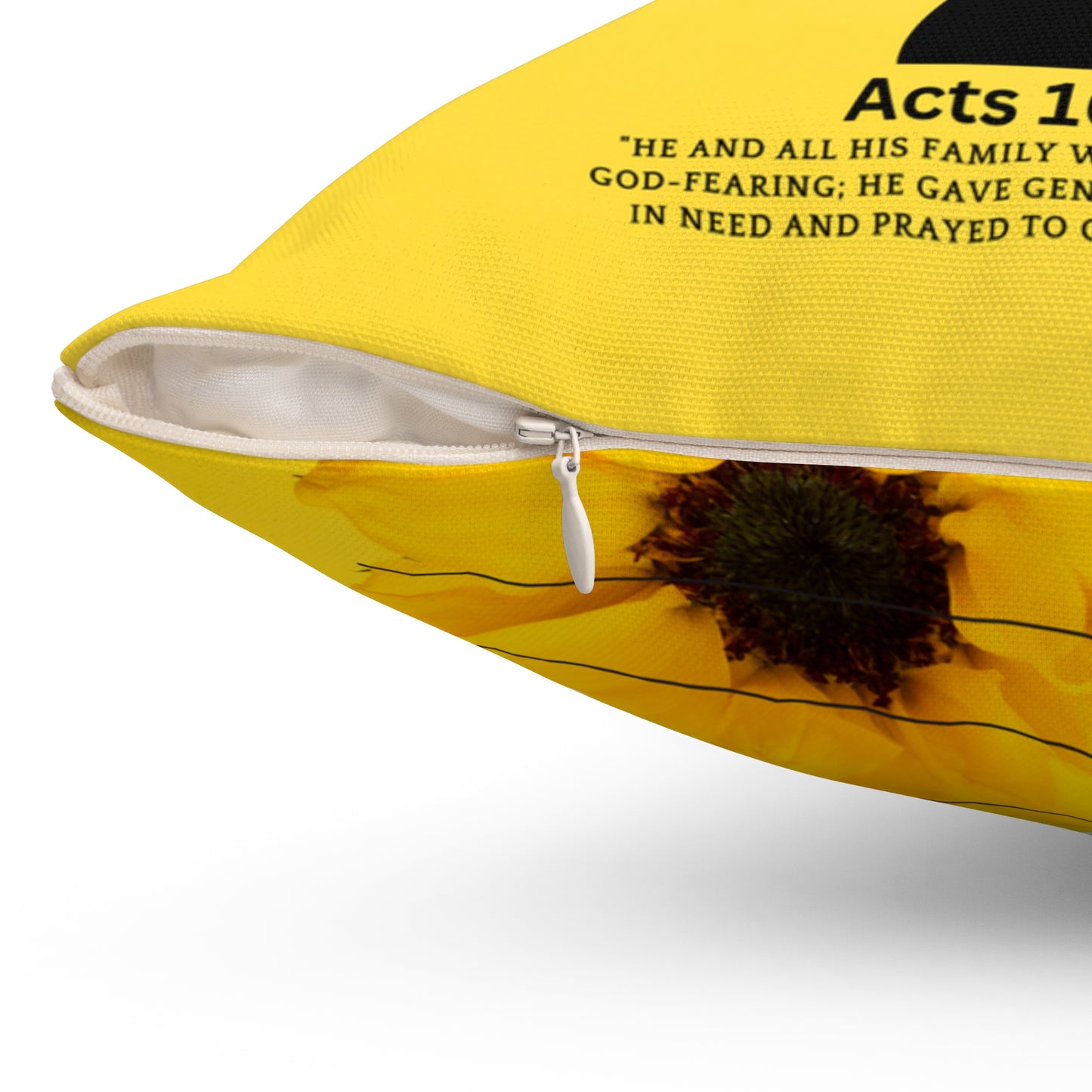 FAMILY ACTS 10:2 PRAYER PILLOW -  4