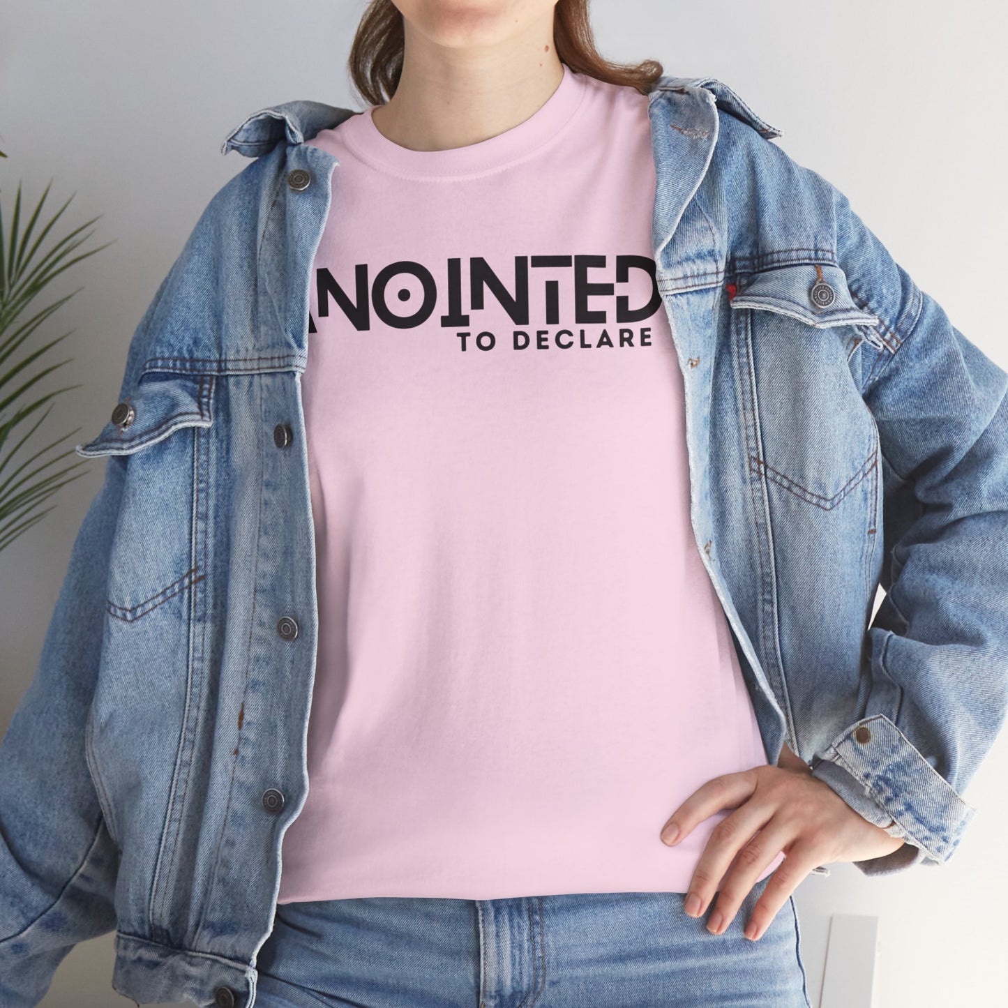 ANOINTED TO DECLARE 2- Unisex Heavy Cotton Tee