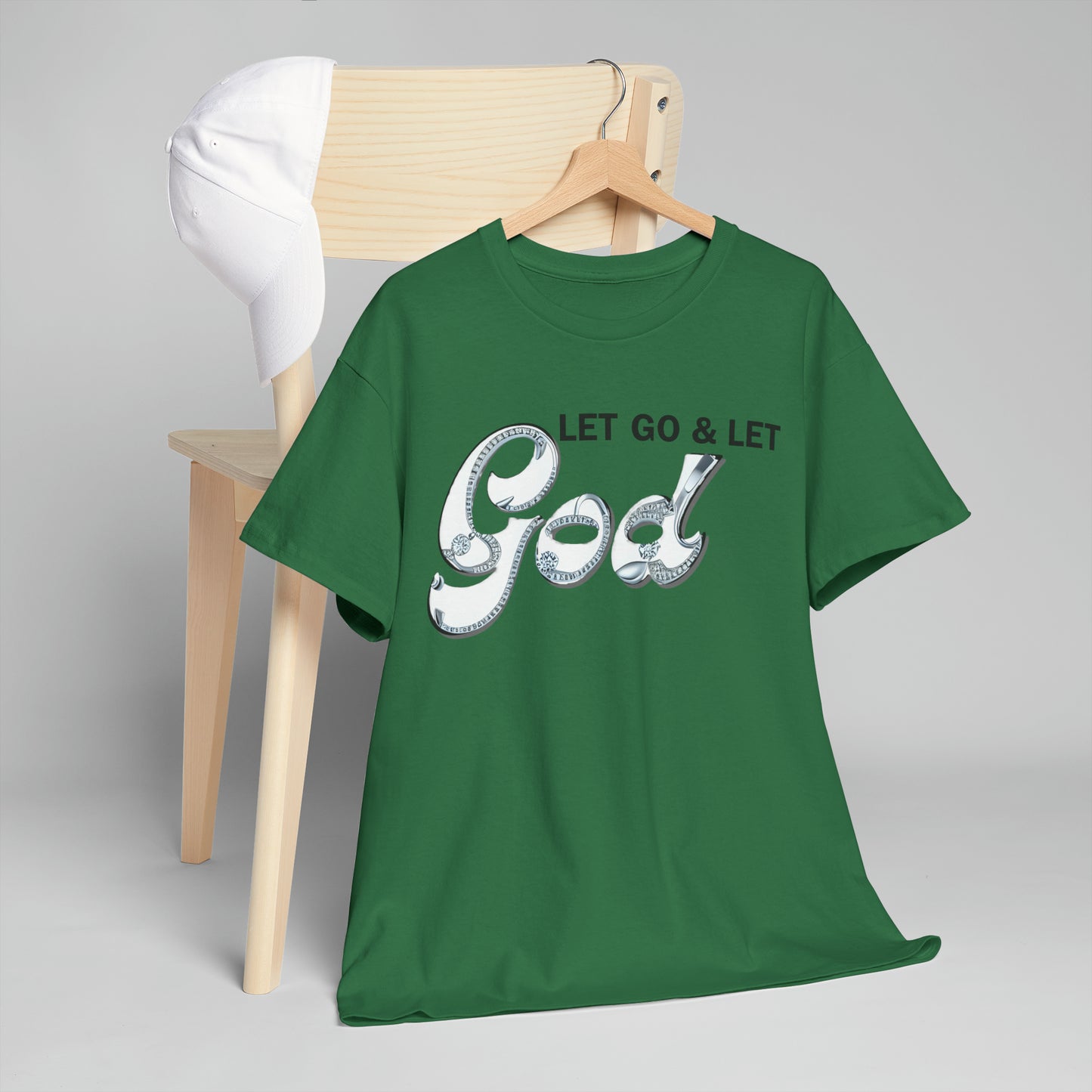 LET GO & LET GOD 2 - 5- Unisex Heavy Cotton Tee
