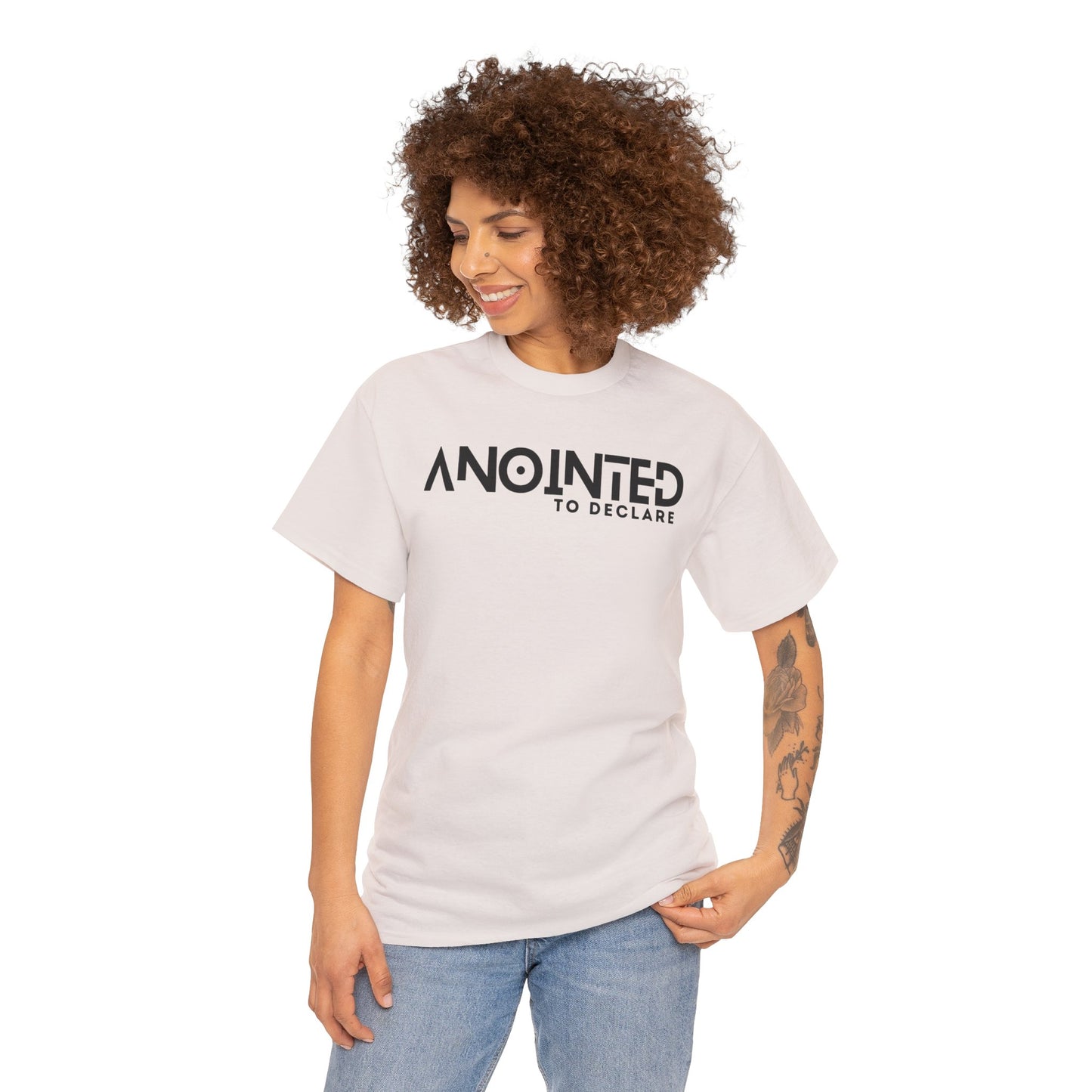 ANOINTED TO DECLARE 2- Unisex Heavy Cotton Tee
