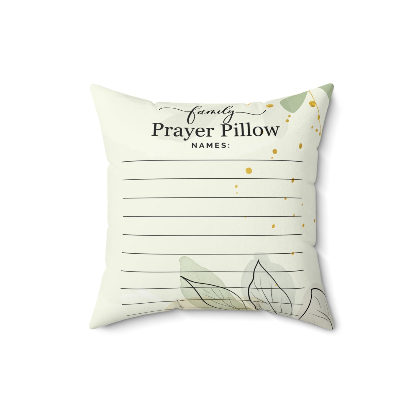 FAMILY PRAYER LUKE 18:1 PILLOW - 9