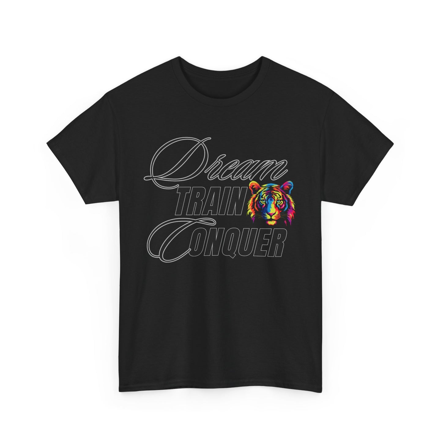 Dream Train Conquer Unisex T-Shirt - Inspirational Tee