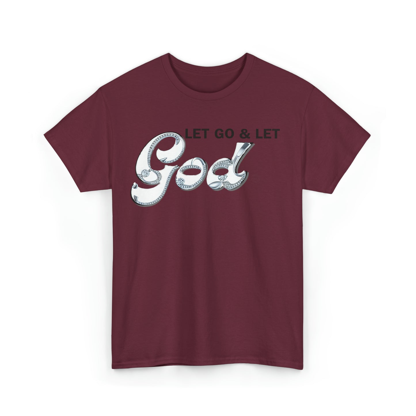 LET GO & LET GOD 2 - 5- Unisex Heavy Cotton Tee