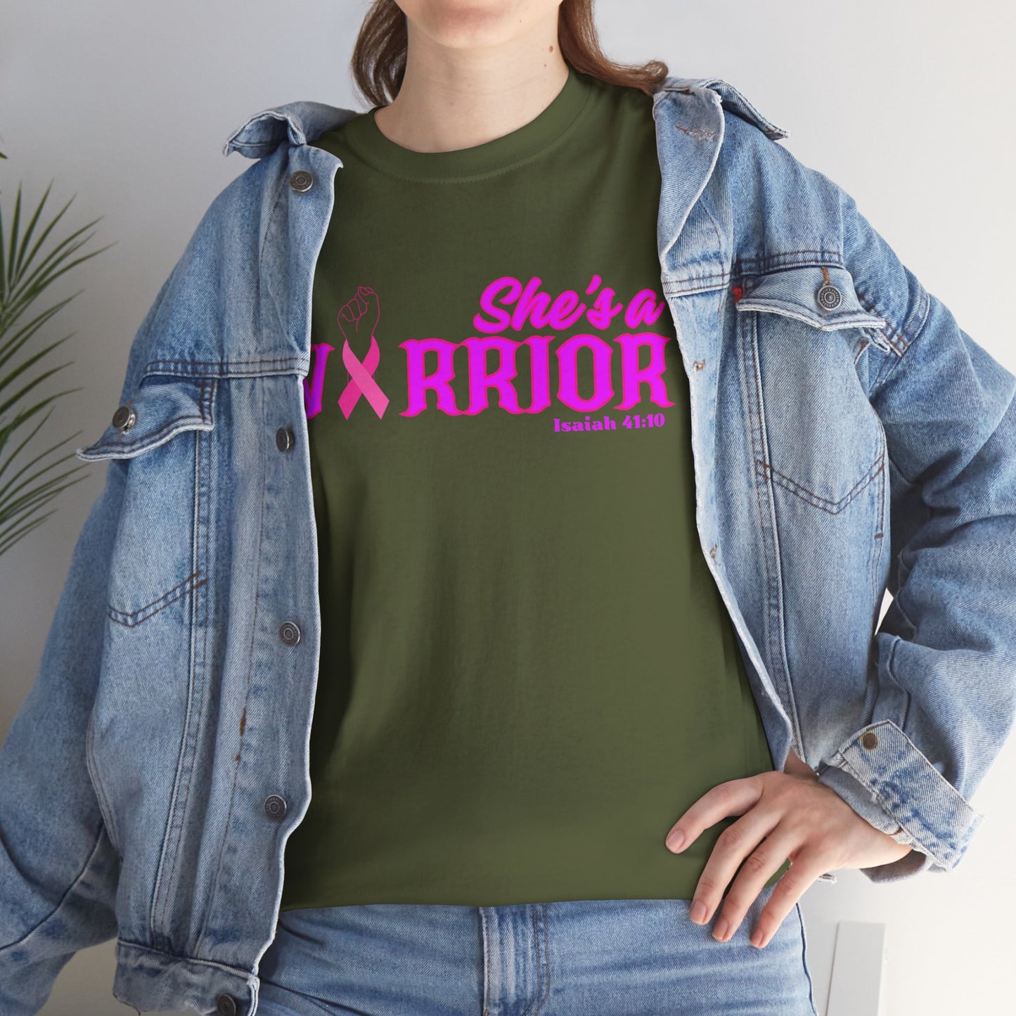 She's a Warrior 2 Heavy Cotton Tee