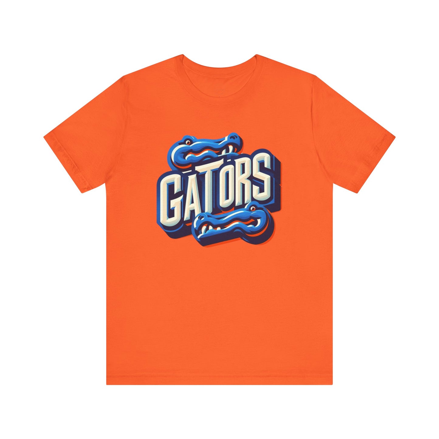 Gators Fan T-Shirt - Unisex Jersey Tee, UF Football Shirt, College Sports Tee, Game Day Apparel, Florida Gators Shirt