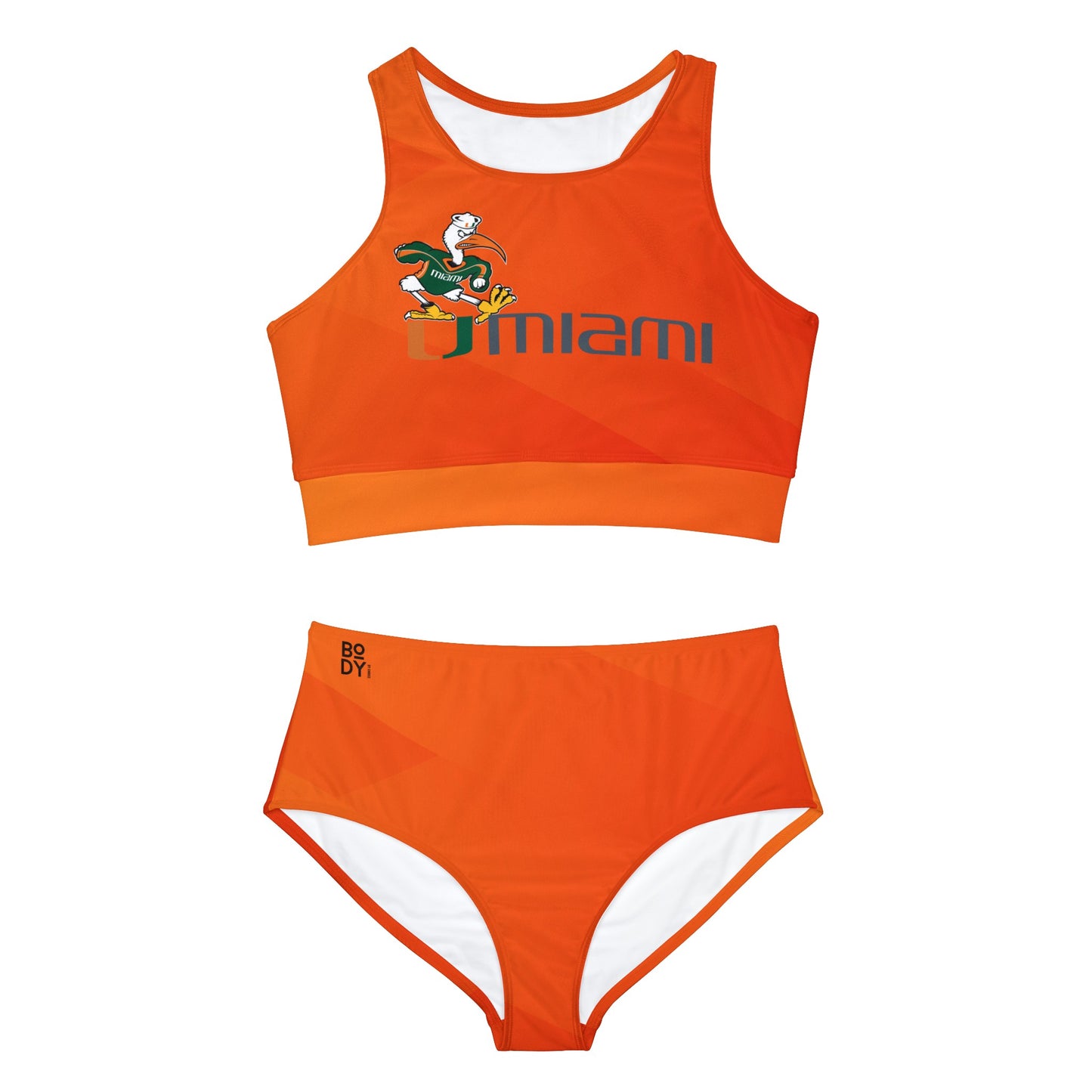 MIAMI HURRICANES Sporty Bikini Set