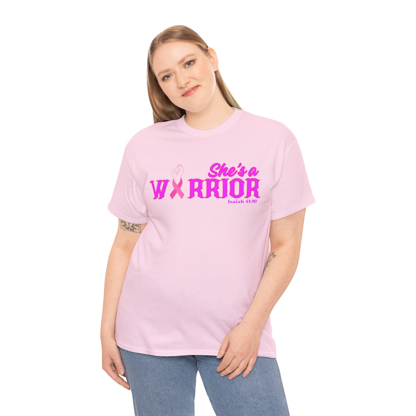 She's a Warrior 2 Heavy Cotton Tee