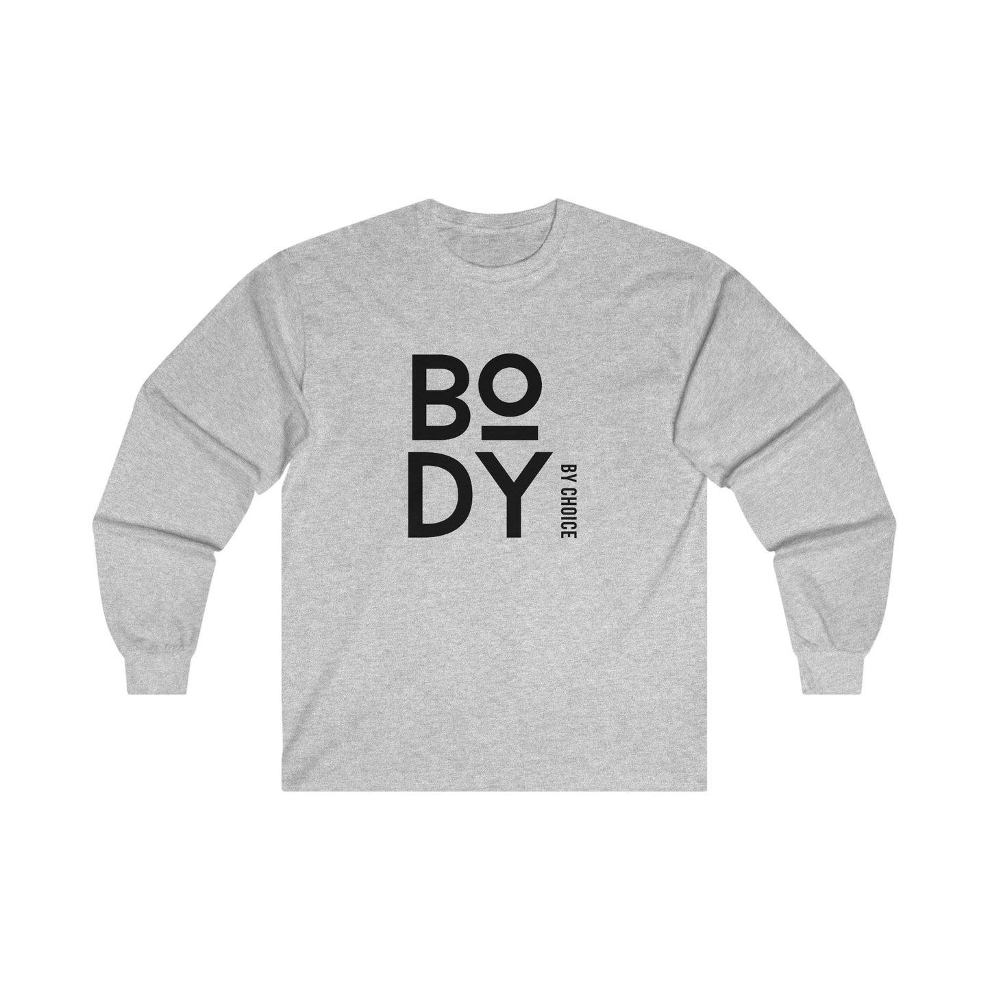 BODY BY CHOICE Cotton Long Sleeve Tee