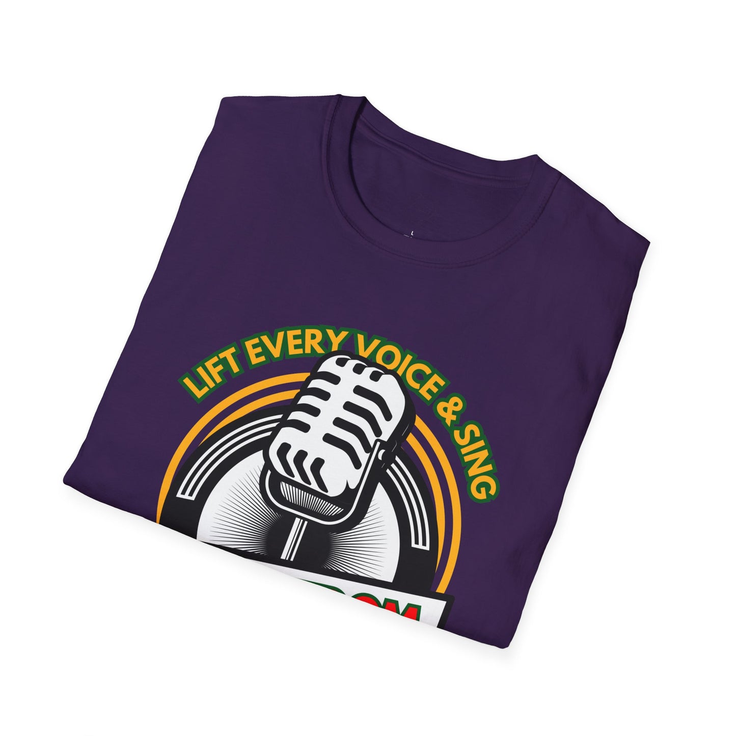 Black History T-Shirt lift Every Voice and Sing, Unisex Tee, African American Pride Shirt, Civil Rights Activism Top, Juneteenth Apparel