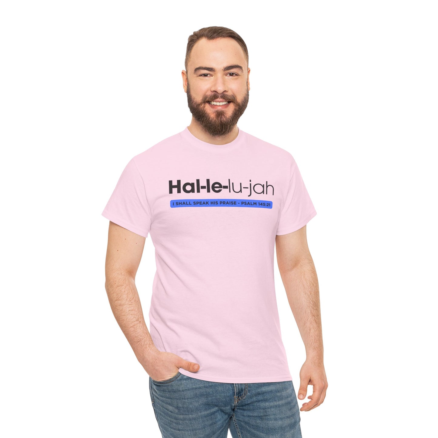 Hallelujah - 2- Unisex Heavy Cotton Tee