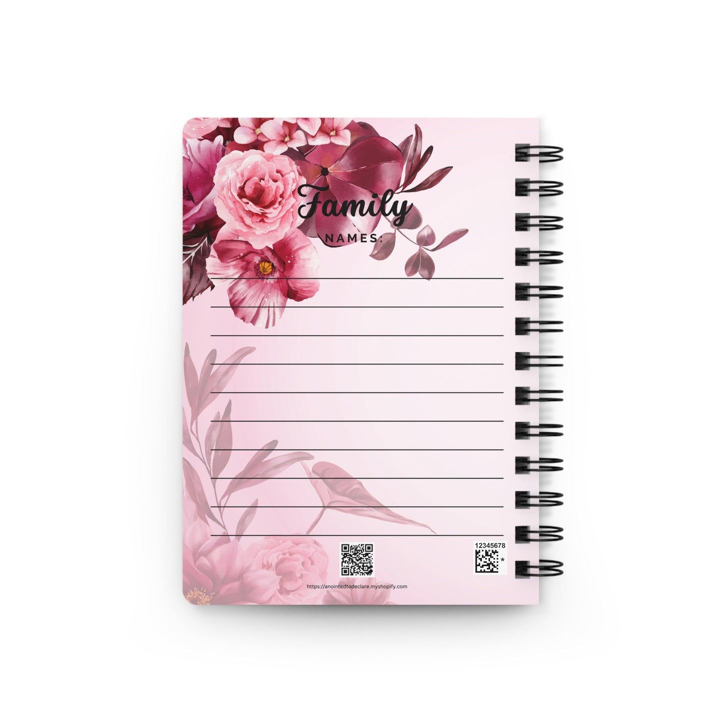 FAMILY ACTS 10:2 -Spiral Bound Journal 1