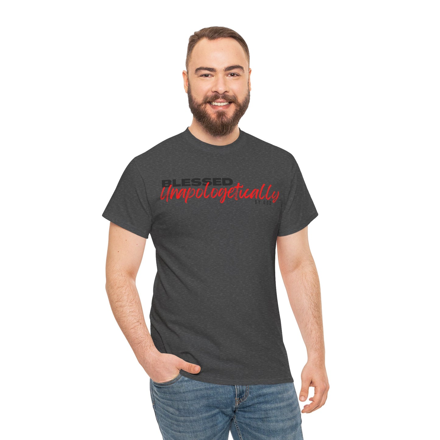 BLESSED - 1- Unisex Heavy Cotton Tee