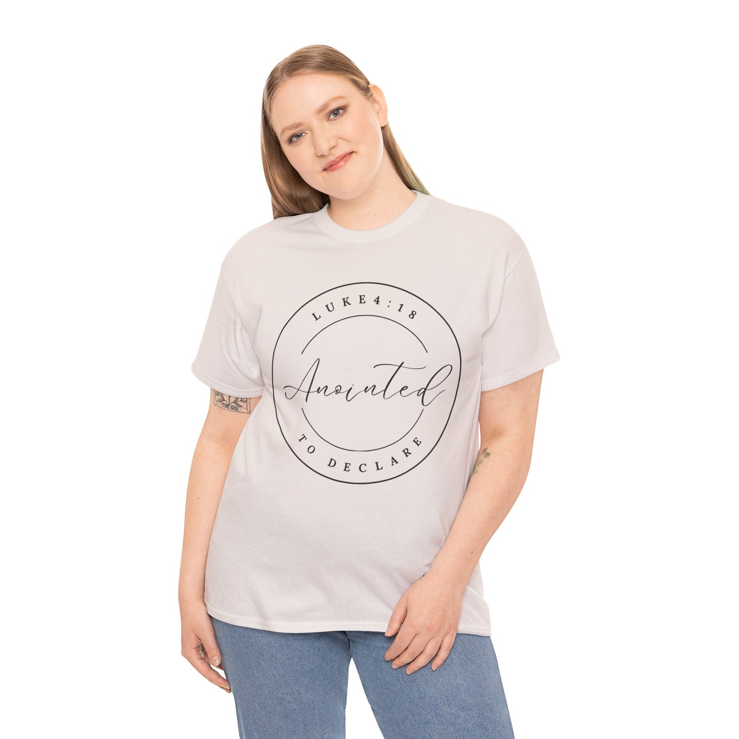 ANOINTED TO DECLARE 1 -Unisex Heavy Cotton Tee