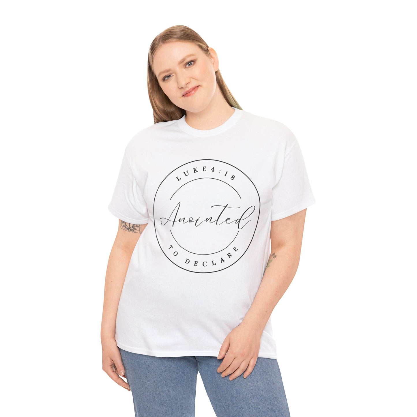 ANOINTED TO DECLARE 1 -Unisex Heavy Cotton Tee