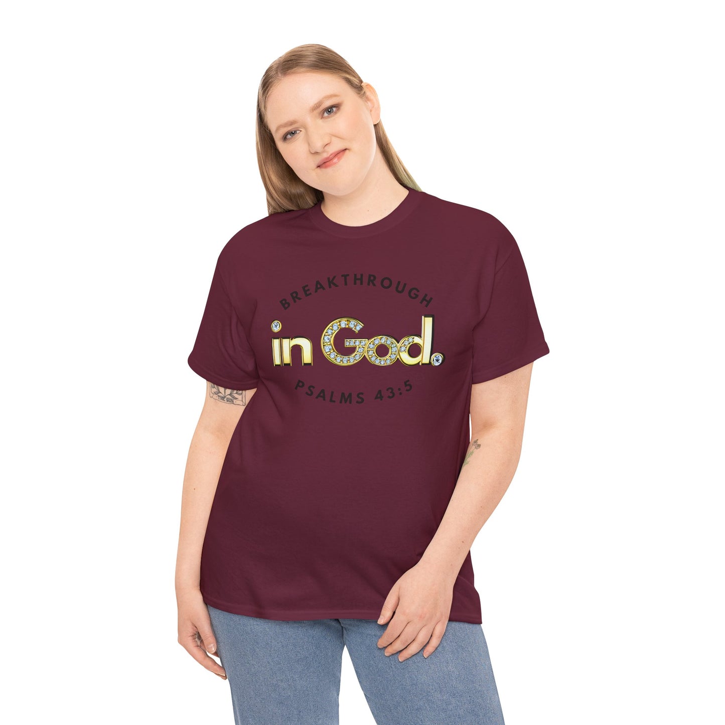 Breakthrough - 1- Unisex Heavy Cotton Tee