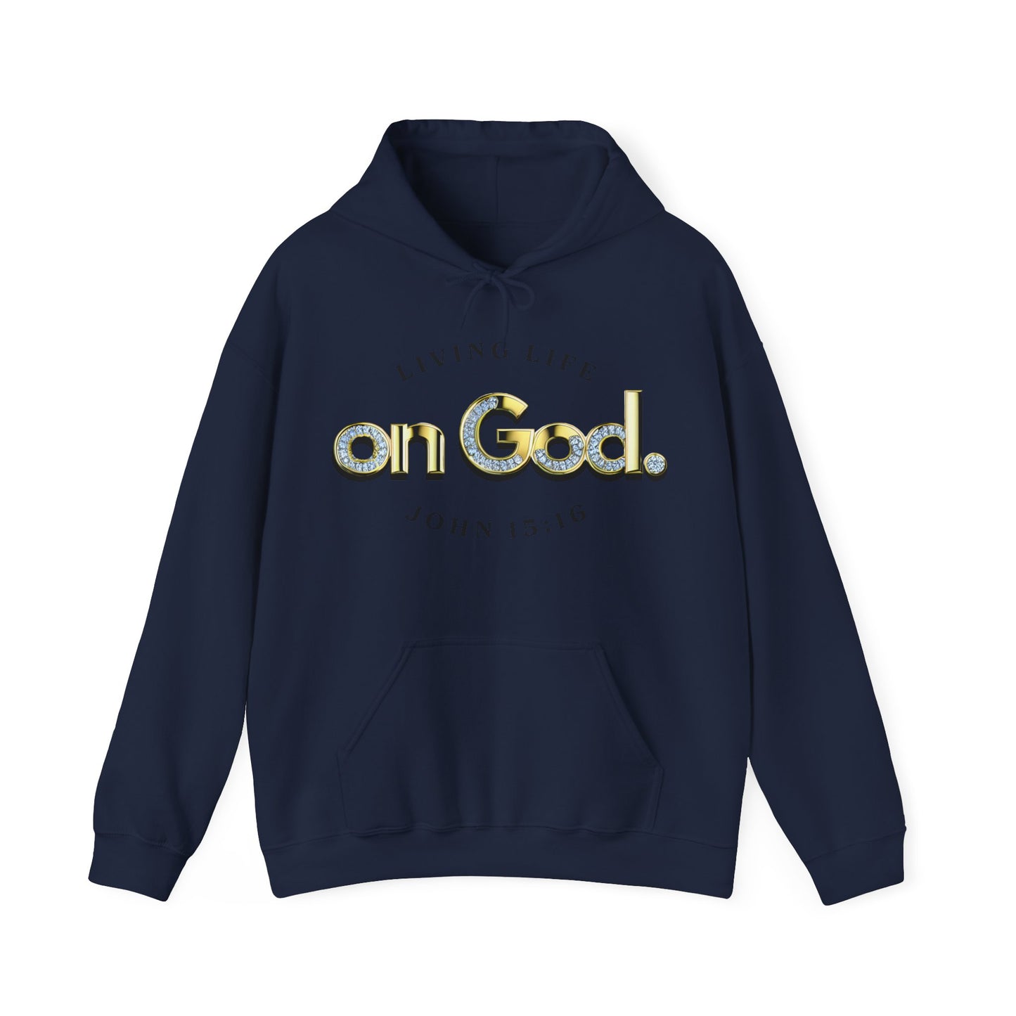 My Life on God 3- Unisex Heavy Blend™ Hooded Sweatshirt