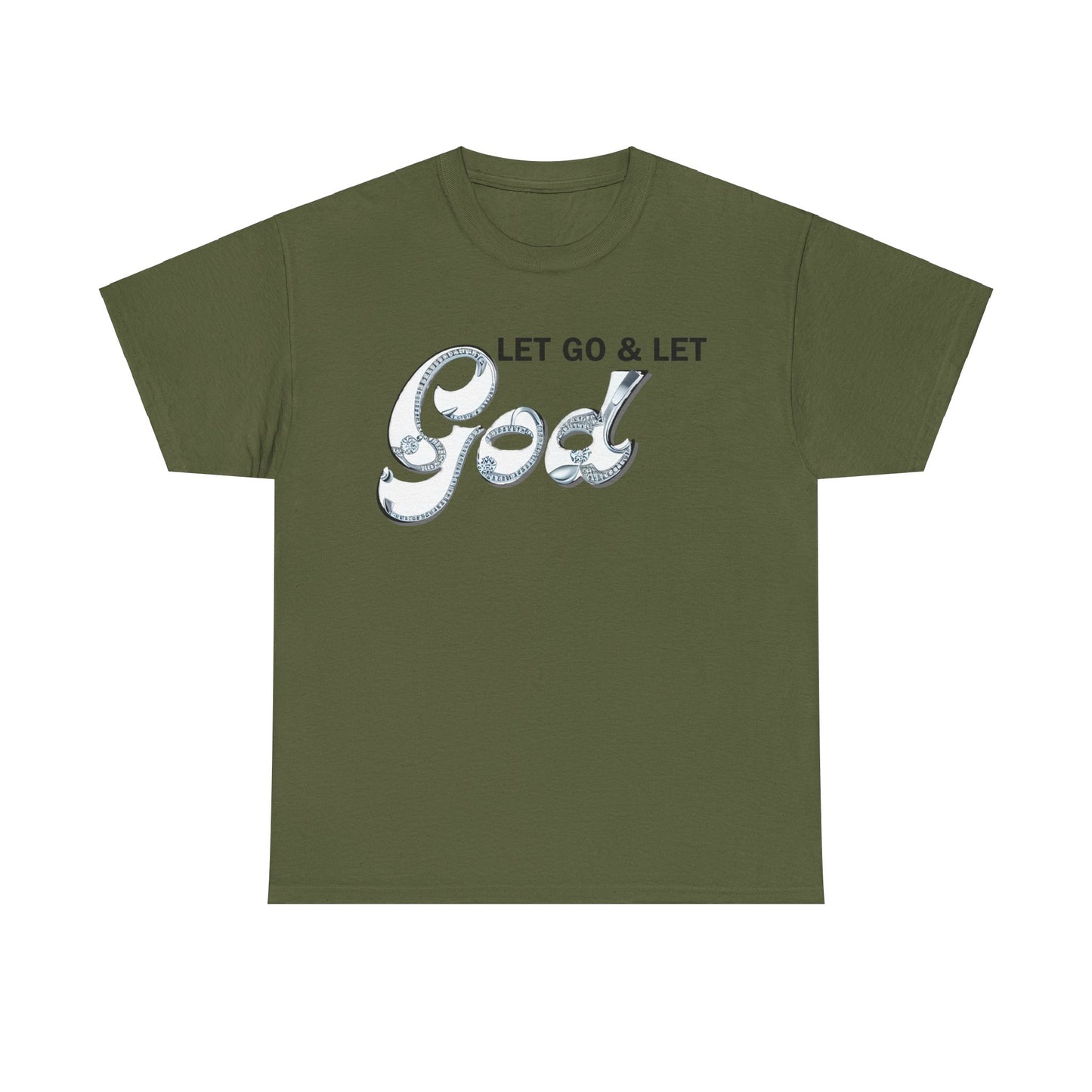 LET GO & LET GOD 2 - 5- Unisex Heavy Cotton Tee