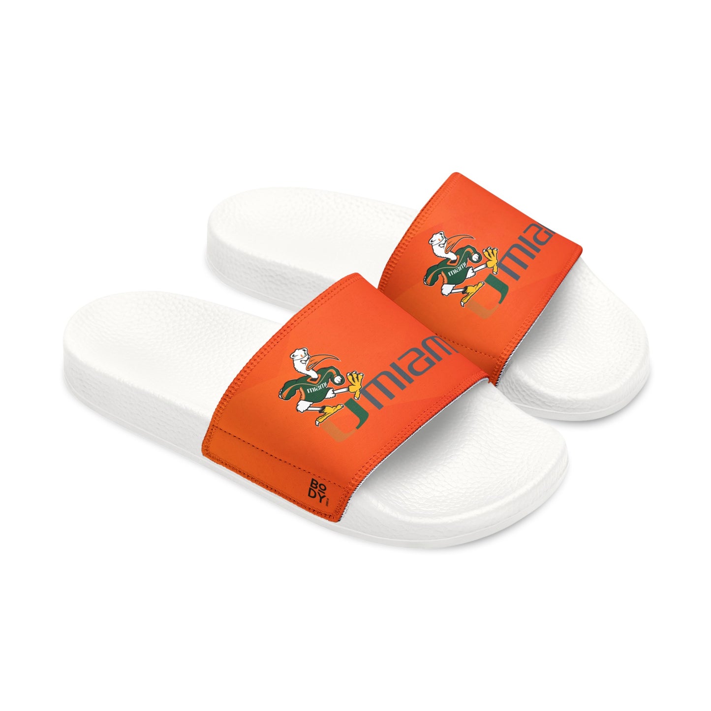 MIAMI HURRICANES PU Slide Sandals