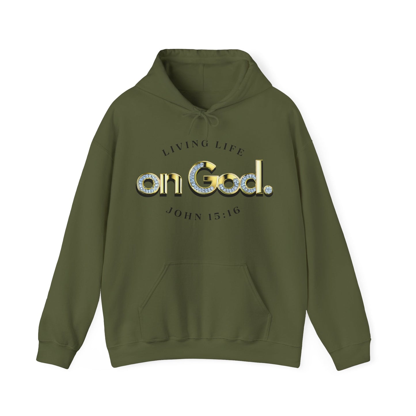 My Life on God 3- Unisex Heavy Blend™ Hooded Sweatshirt