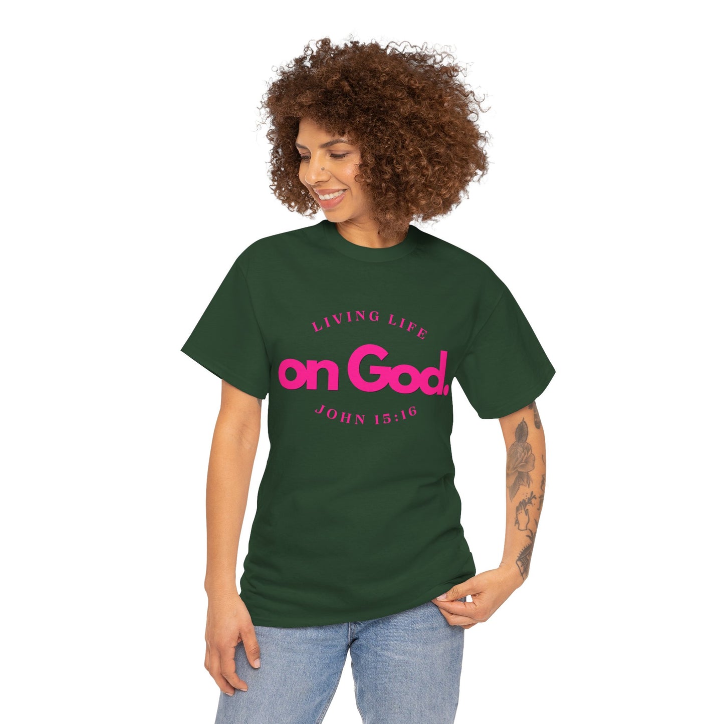 Breakthrough On God - 2- Unisex Heavy Cotton Tee