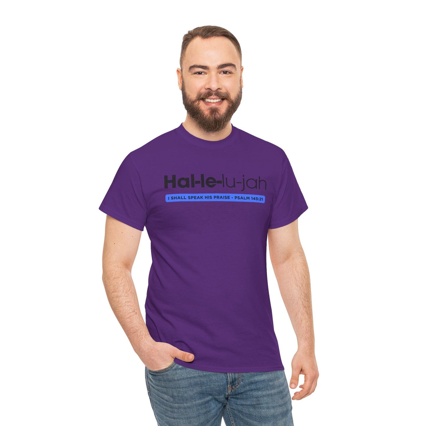 Hallelujah - 2- Unisex Heavy Cotton Tee