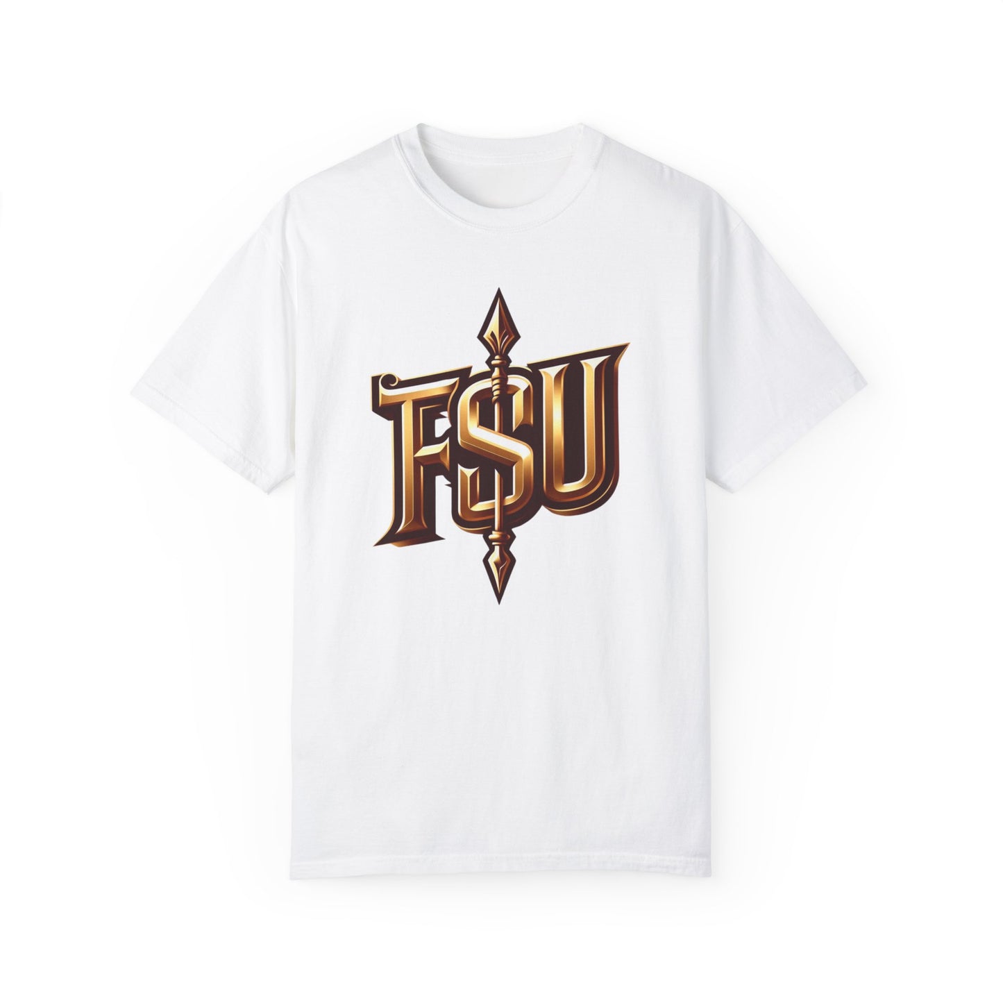 FSU Team Spirit T-Shirt with quick reference to War Chant on the Back, Garnet and Gold Unisex Tee, Seminoles Fan Apparel, Game Day Shirt