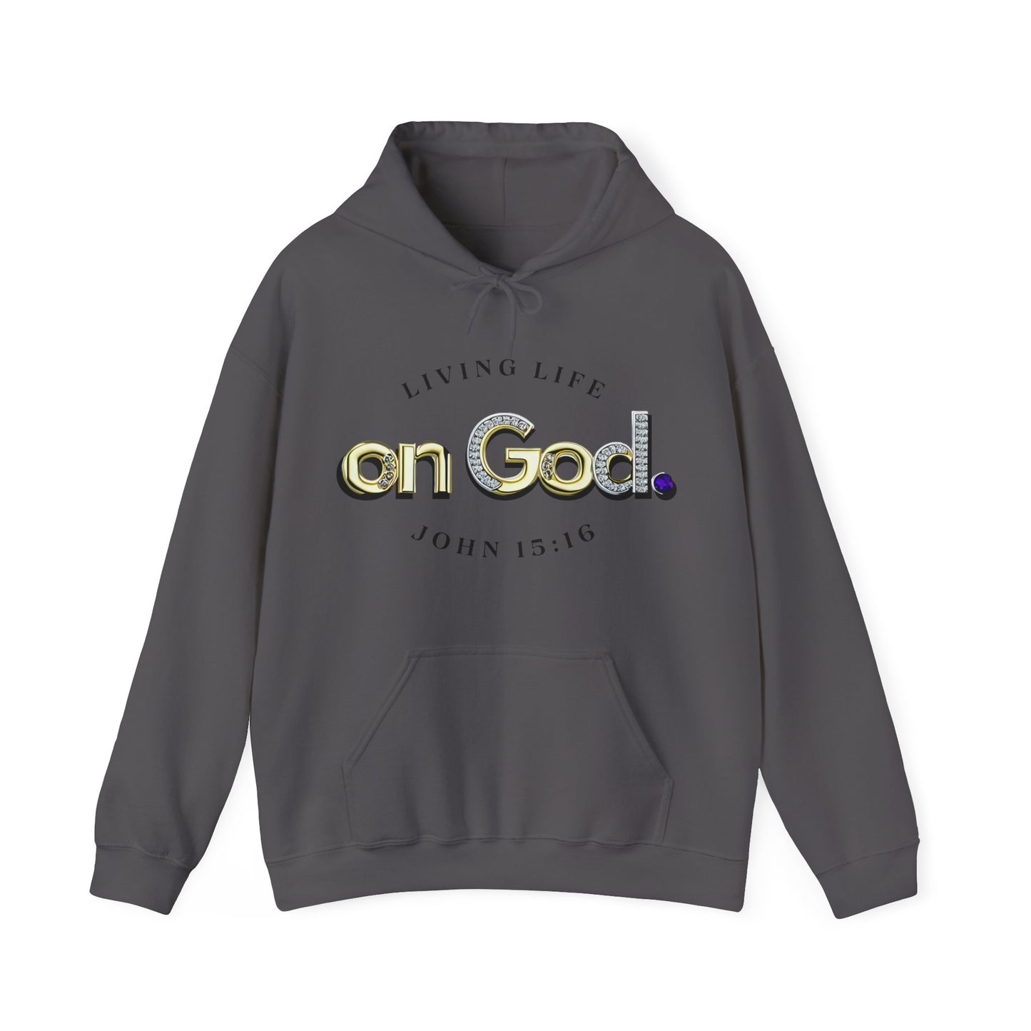My Life on God 2- Unisex Heavy Blend™ Hooded Sweatshirt