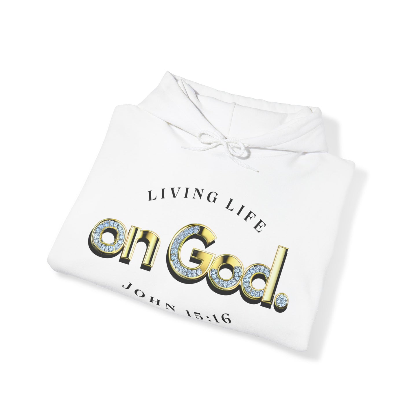 My Life on God 3- Unisex Heavy Blend™ Hooded Sweatshirt