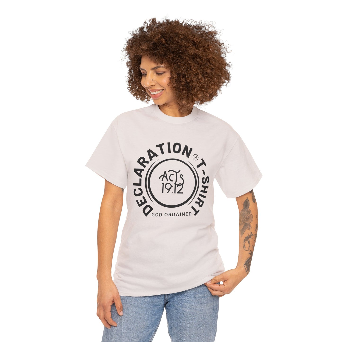 DECLARATION SHIRT - 4 Unisex Heavy Cotton Tee