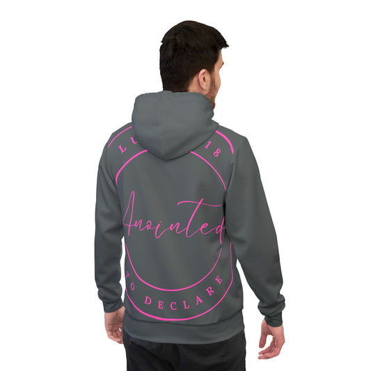 Anointed to Declare Athletic Hoodie - Christian Faith Inspirational Sweatshirt
