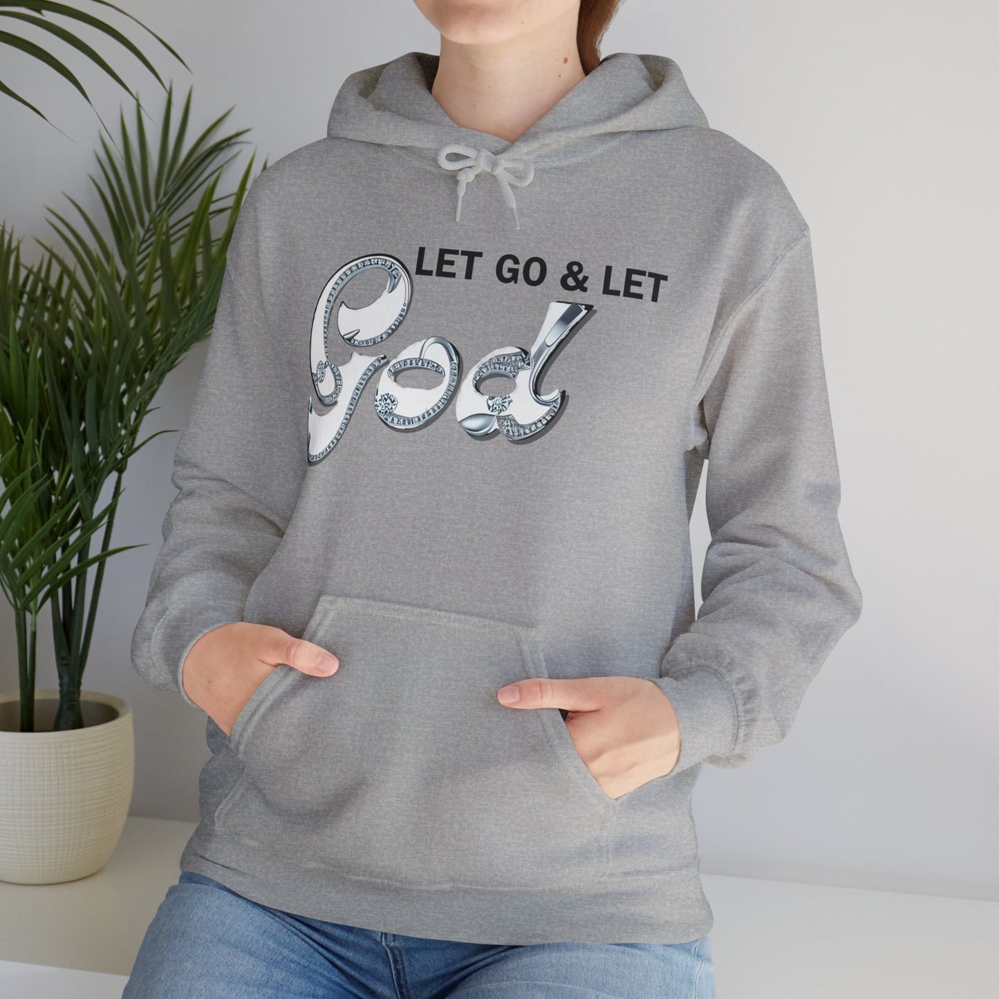 LET GO & LET GOD 2- Unisex Heavy Blend™ Hooded Sweatshirt