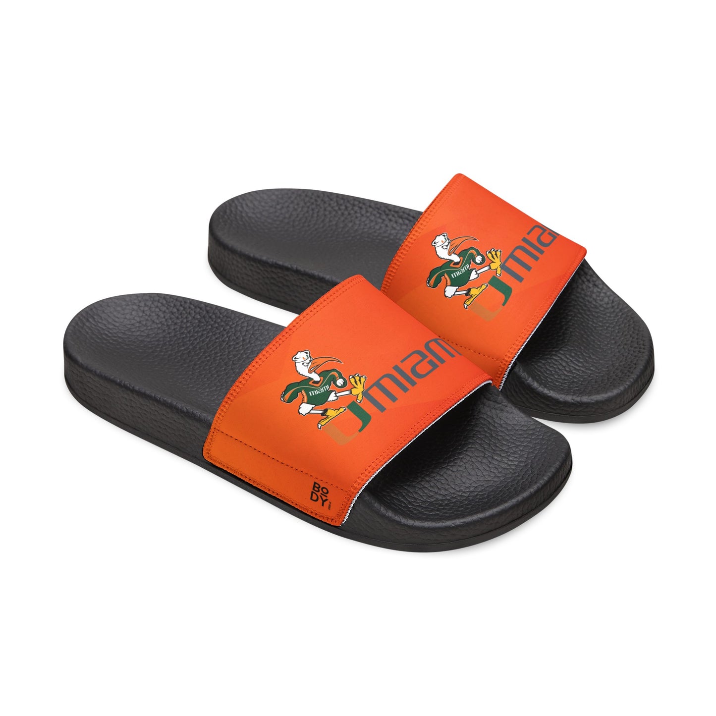 MIAMI HURRICANES PU Slide Sandals