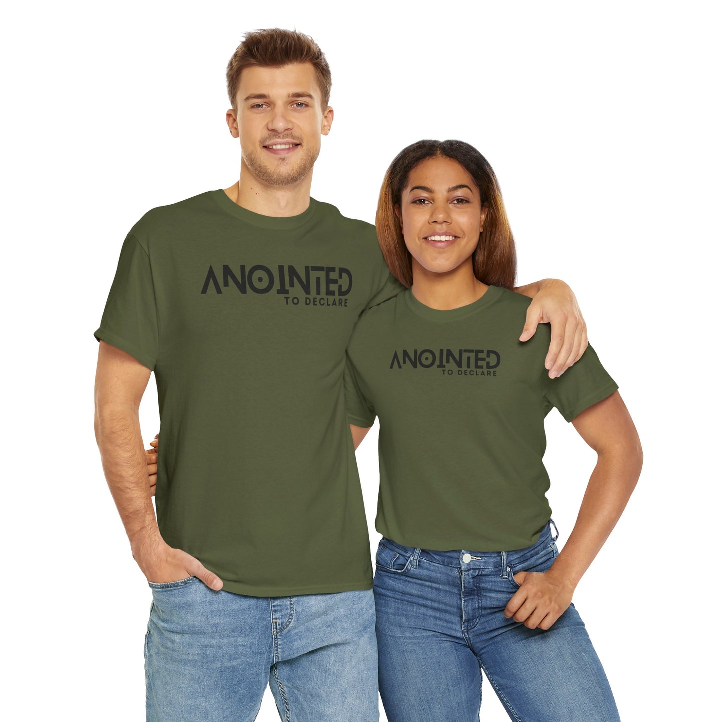 ANOINTED TO DECLARE 2- Unisex Heavy Cotton Tee
