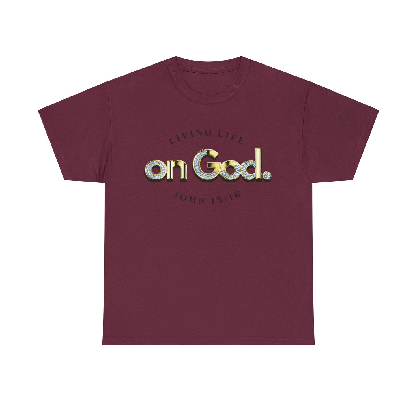 Living Life on God - 3 - Unisex Heavy Cotton Tee