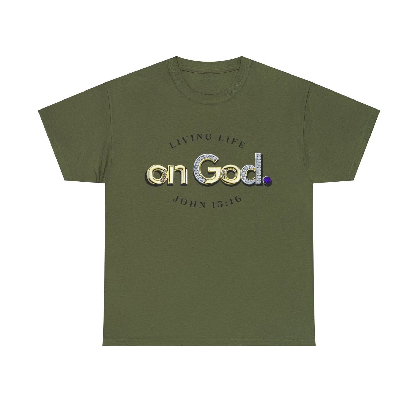 Living Life on God - 2 - Unisex Heavy Cotton Tee
