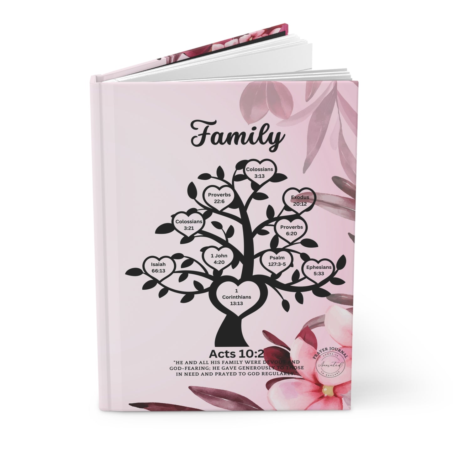 FAMILY ACTS 10:2 -Hardcover Journal Matte 1