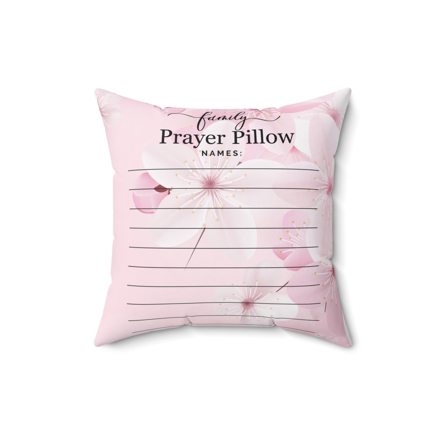 FAMILY PRAYER LUKE 18:1 Pillow - 1