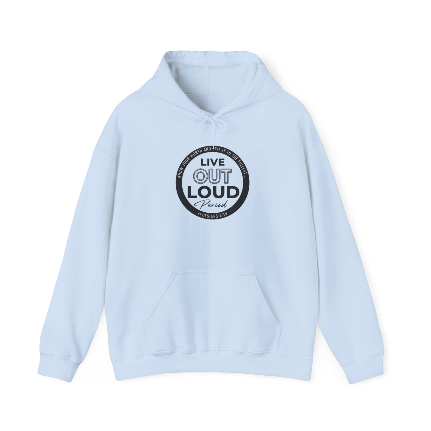 LIVE OUT LOUD 1 -Unisex Heavy Blend™ Hooded Sweatshirt