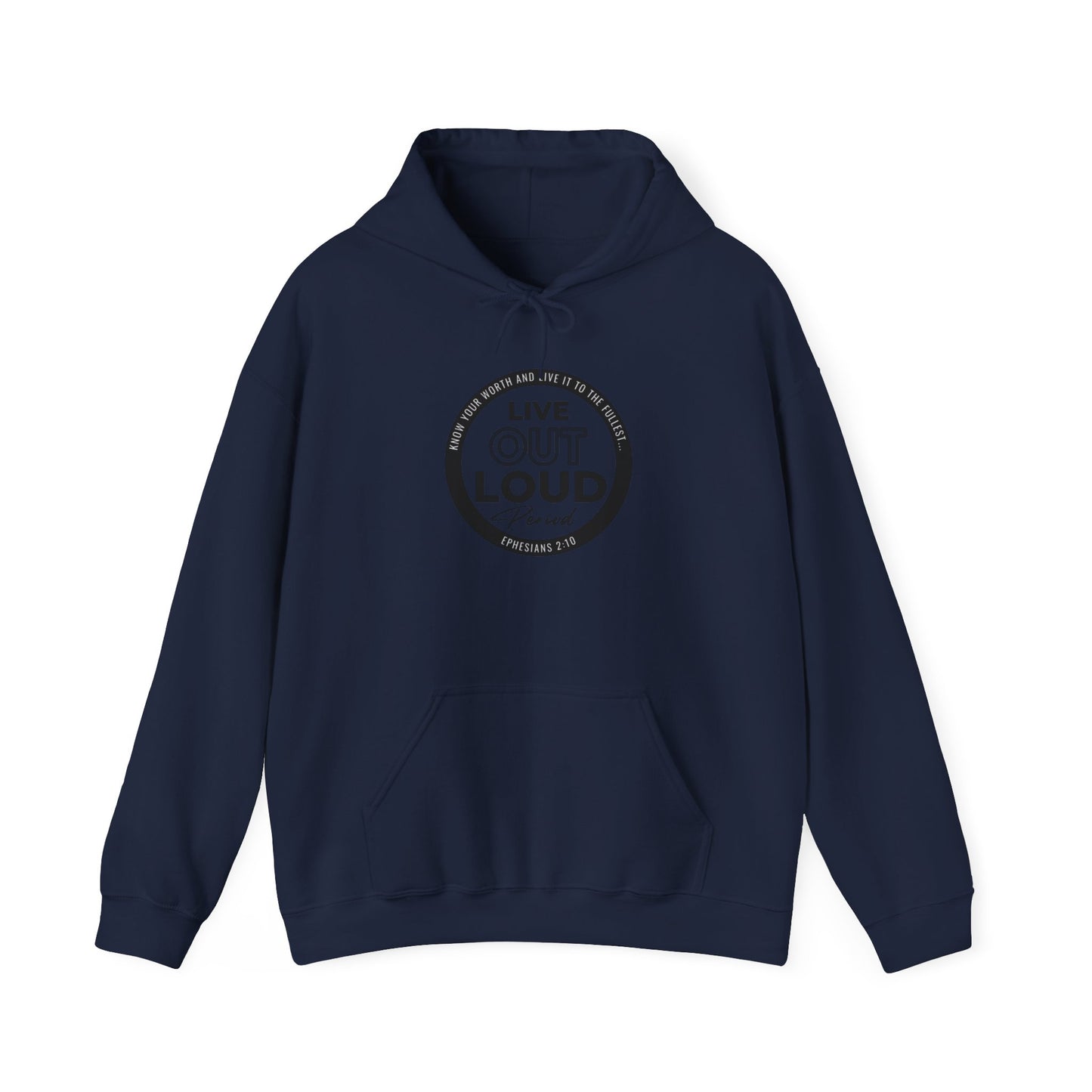 LIVE OUT LOUD 1 -Unisex Heavy Blend™ Hooded Sweatshirt