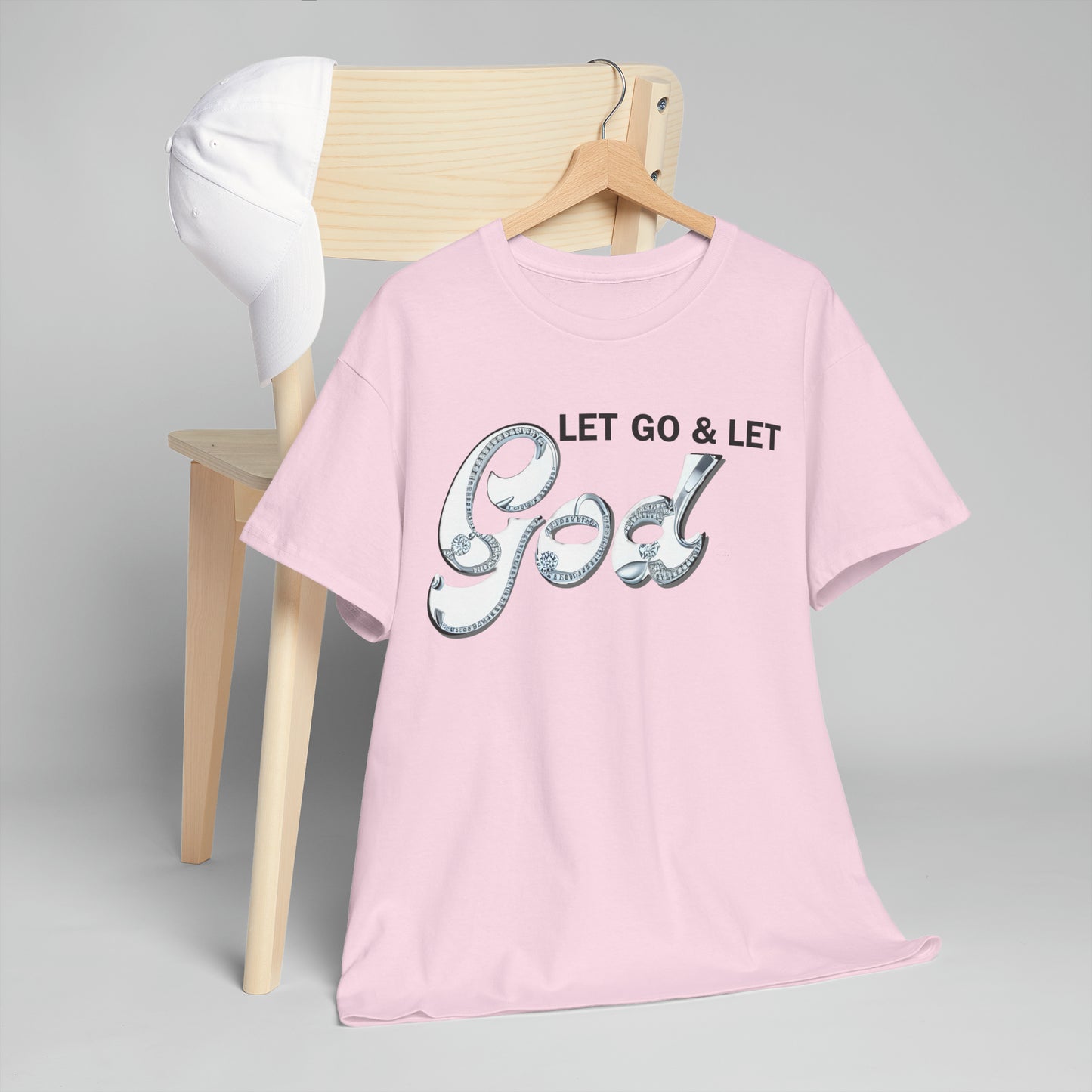 LET GO & LET GOD 2 - 5- Unisex Heavy Cotton Tee