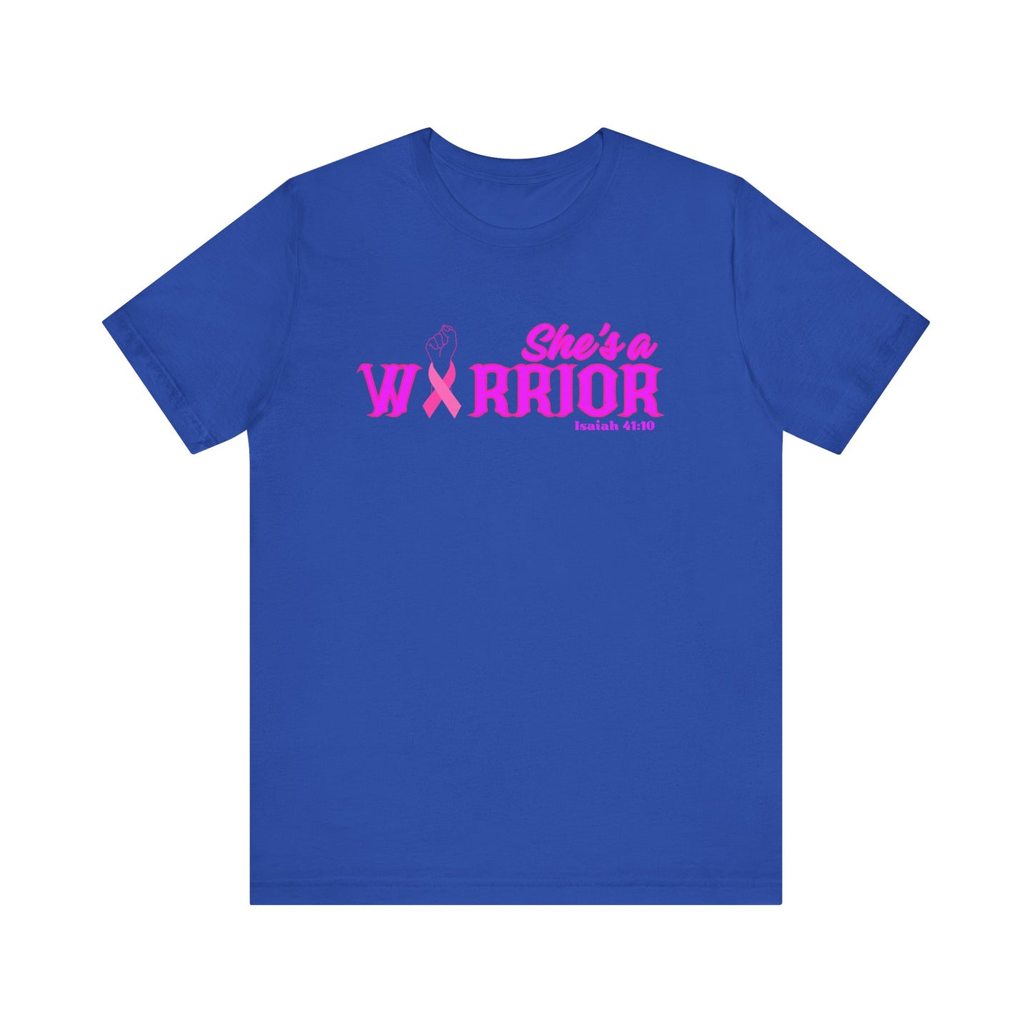 SHE'S A WARRIOR 2 - Unisex Jersey Short Sleeve Tee