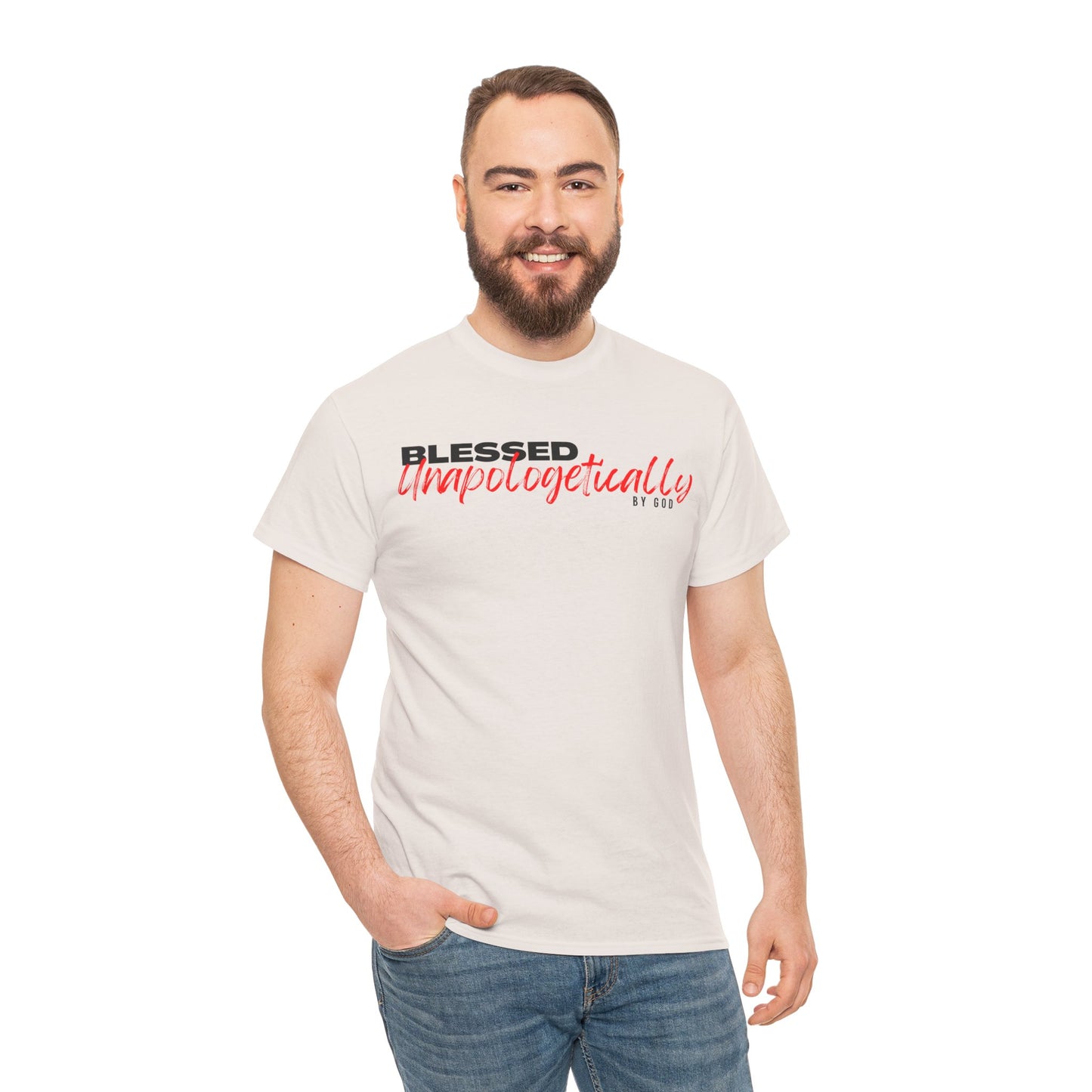BLESSED - 1- Unisex Heavy Cotton Tee