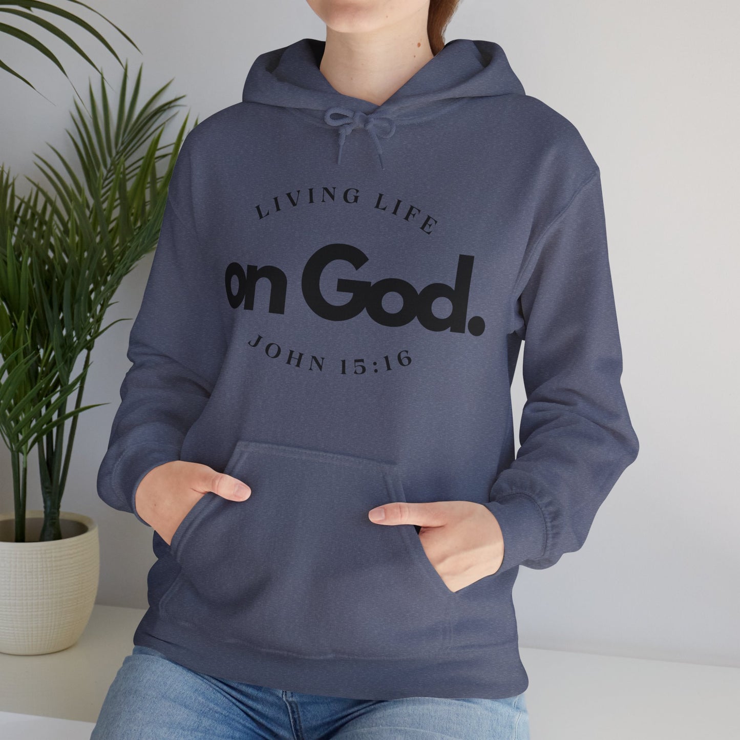 My Life on God 4- Unisex Heavy Blend™ Hooded Sweatshirt