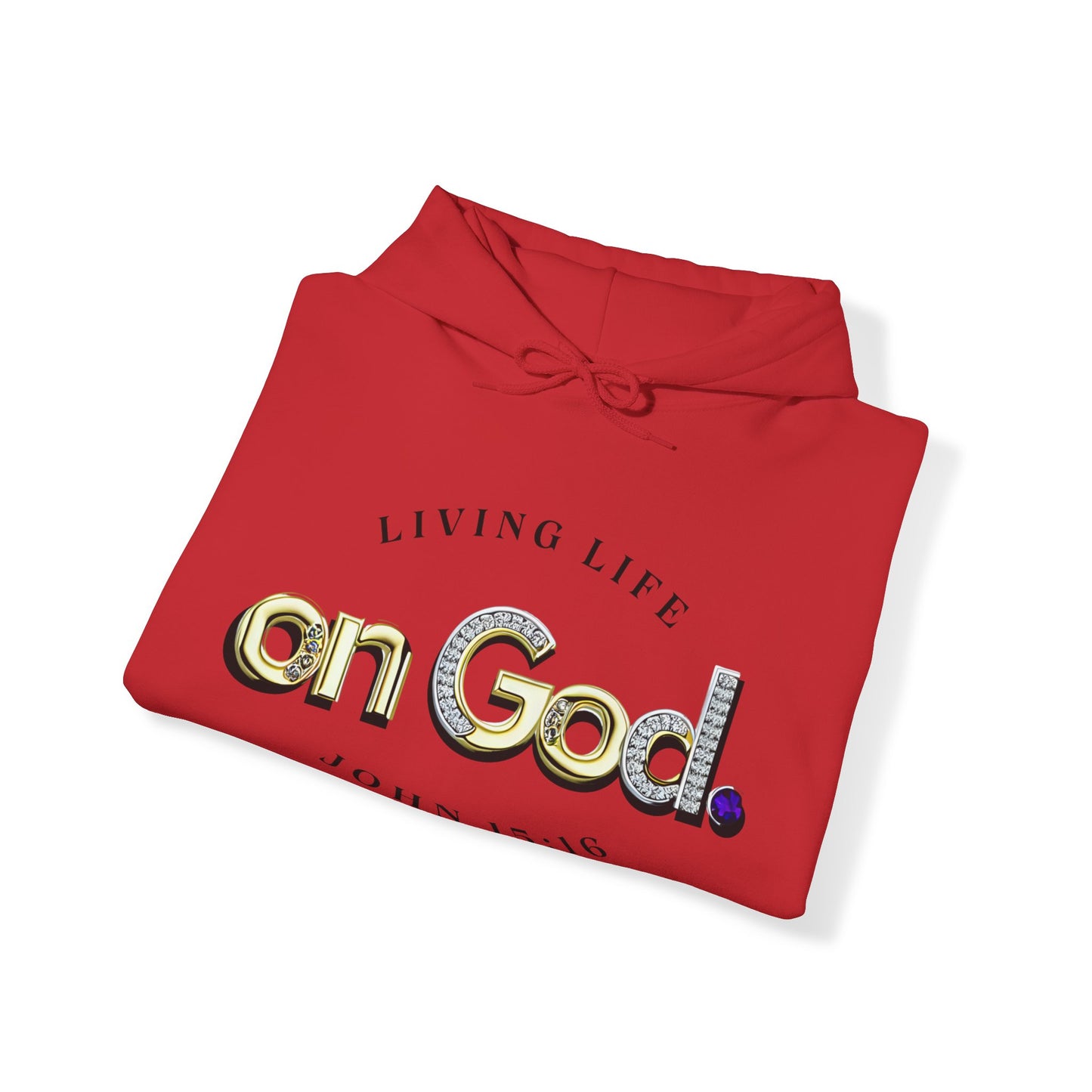 My Life on God 2- Unisex Heavy Blend™ Hooded Sweatshirt
