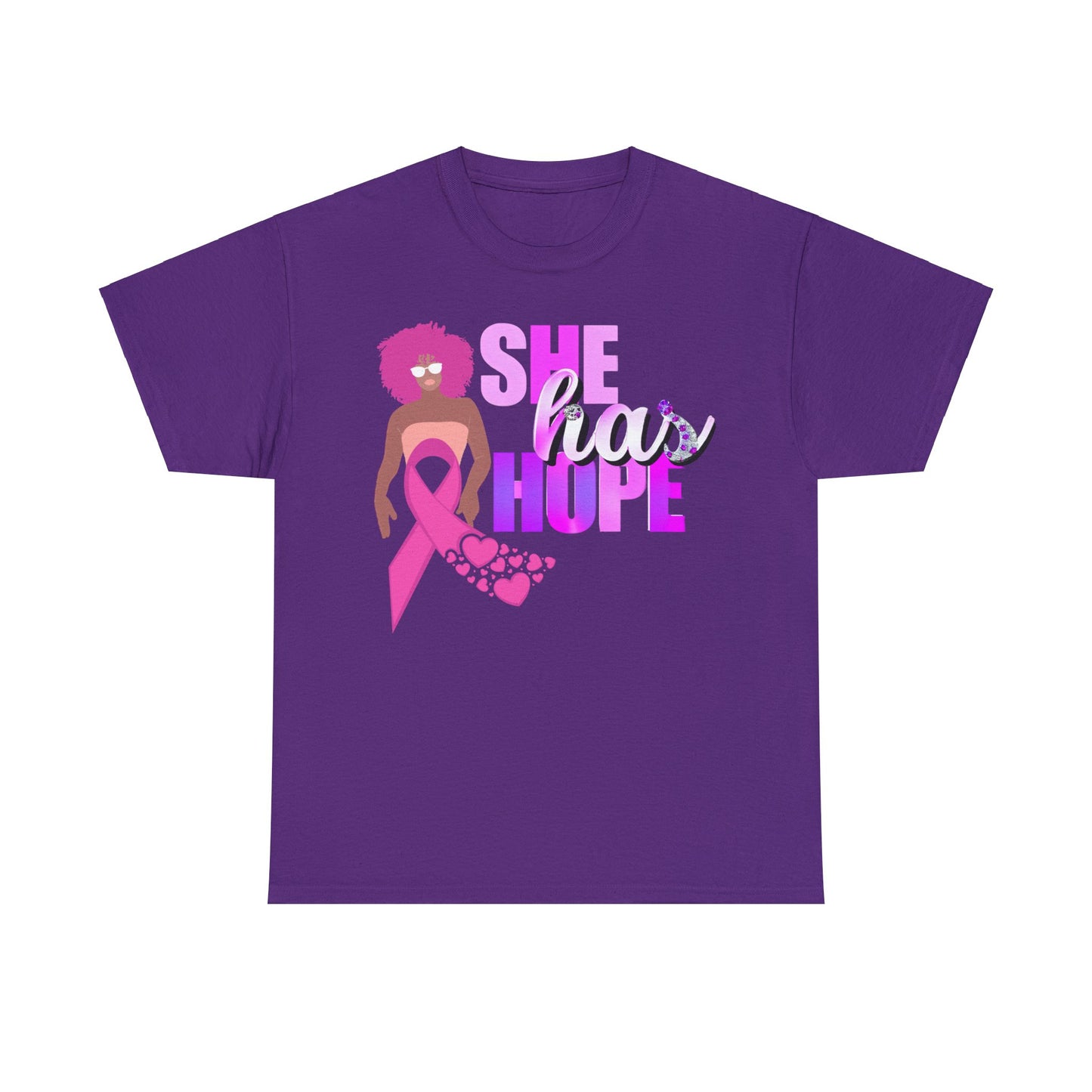SHE HAS HOPE 3 -Heavy Cotton Tee