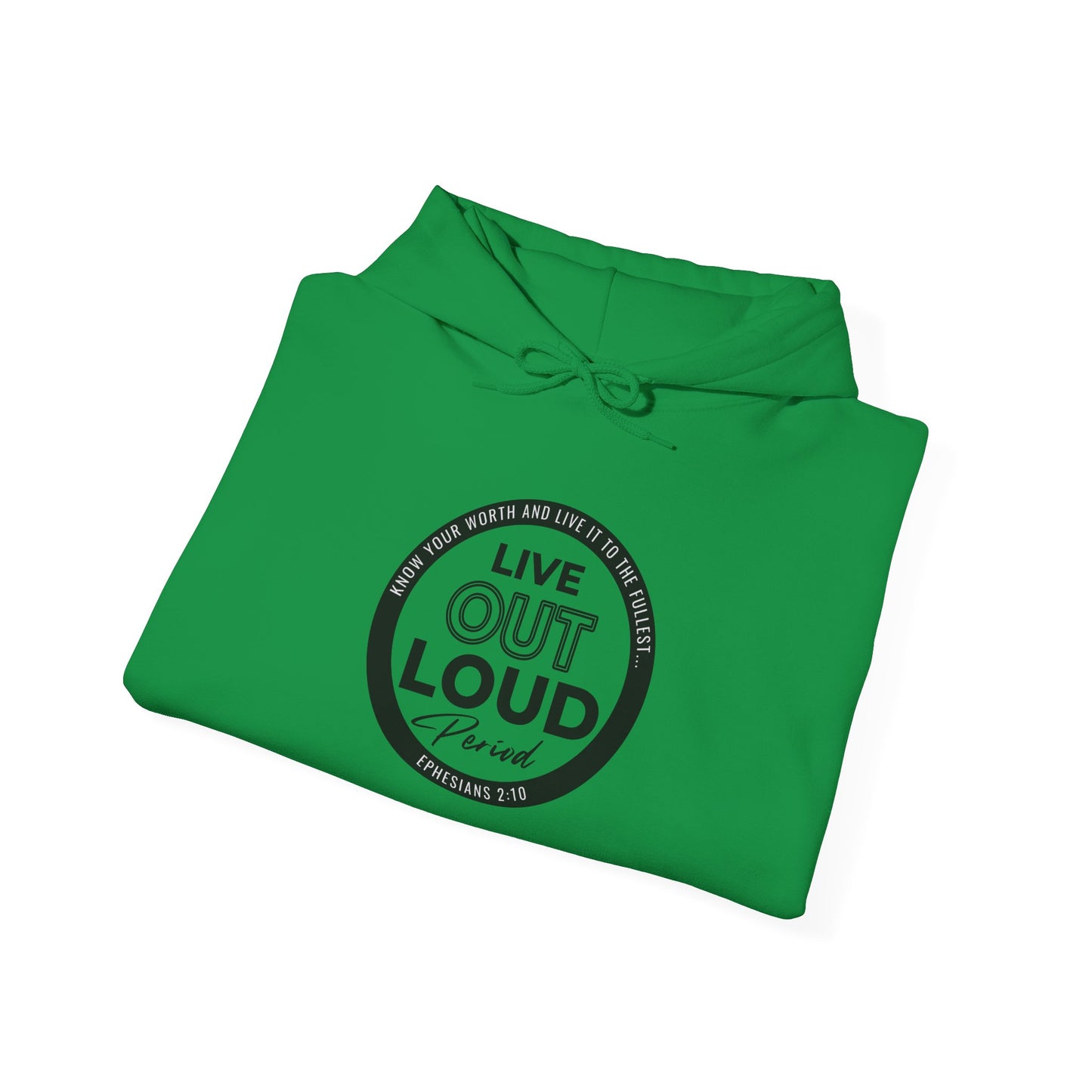 LIVE OUT LOUD 1 -Unisex Heavy Blend™ Hooded Sweatshirt