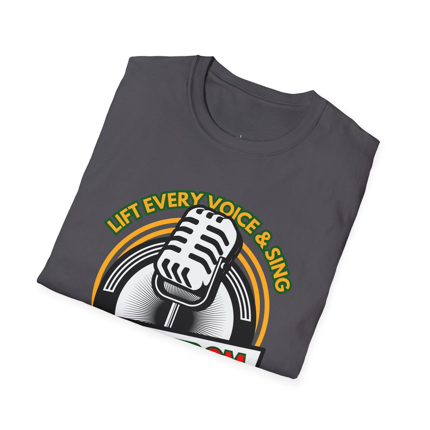 Black History T-Shirt lift Every Voice and Sing, Unisex Tee, African American Pride Shirt, Civil Rights Activism Top, Juneteenth Apparel