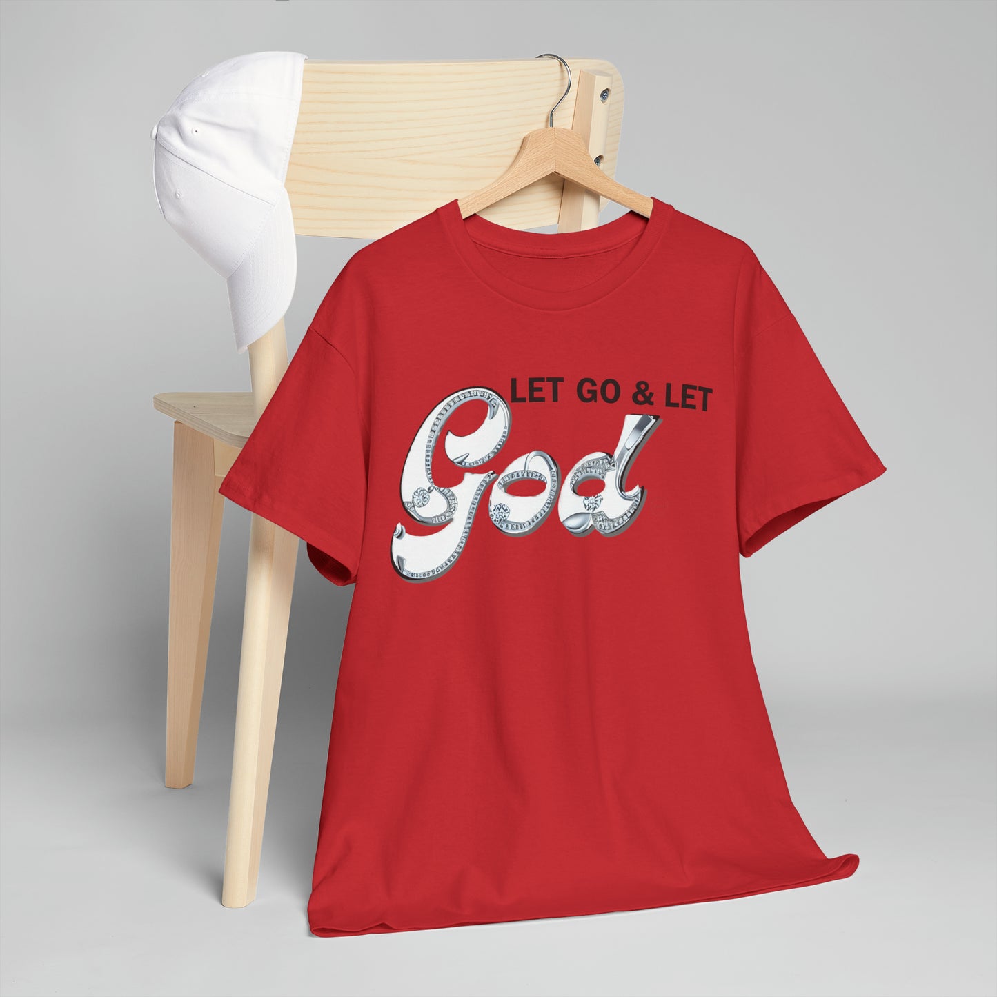 LET GO & LET GOD 2 - 5- Unisex Heavy Cotton Tee