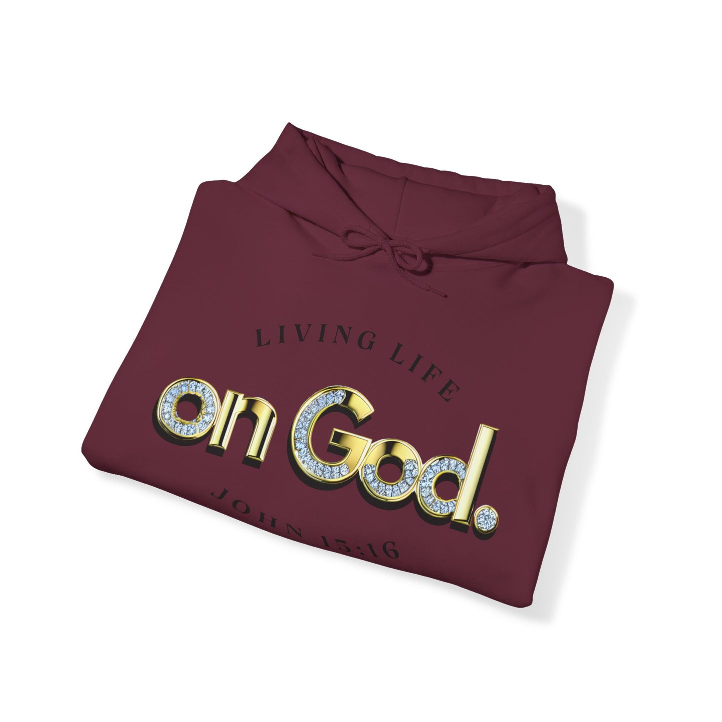 My Life on God 3- Unisex Heavy Blend™ Hooded Sweatshirt